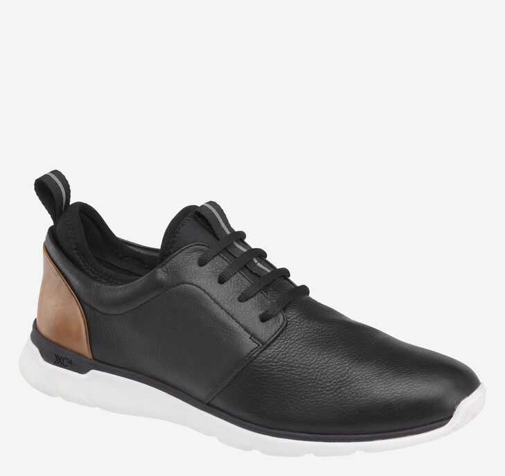 Johnston & Murphy XC4® Prentiss Plain Toe Sneakers Herr - Svarta Skor [IJ5012437]